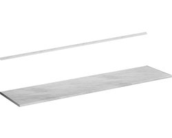 Vicco R-Line Keukenwerkblad – 240 cm Wit/marmer