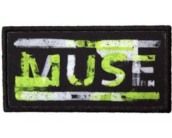 Muse - Distressed Logo Patch - Zwart