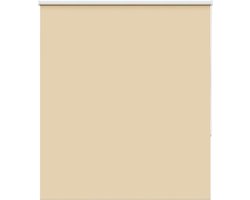 vidaXL - Rolgordijn - verduisterend - 120x150 - cm - stofbreedte - 116,6 - cm - beige