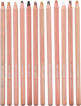 Bol.com Huidskleur Pastelpotloden Zachte Professionele Pastelpotloden voor Kunstenaars 21×11×1 - Portret Handgeschilderde Toner ... aanbieding