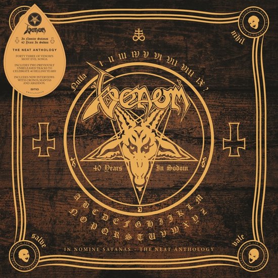 Venom - In Nomine Satanas - The Neat Anthology (40 Years In Sodom) (2 CD) (Remastered)