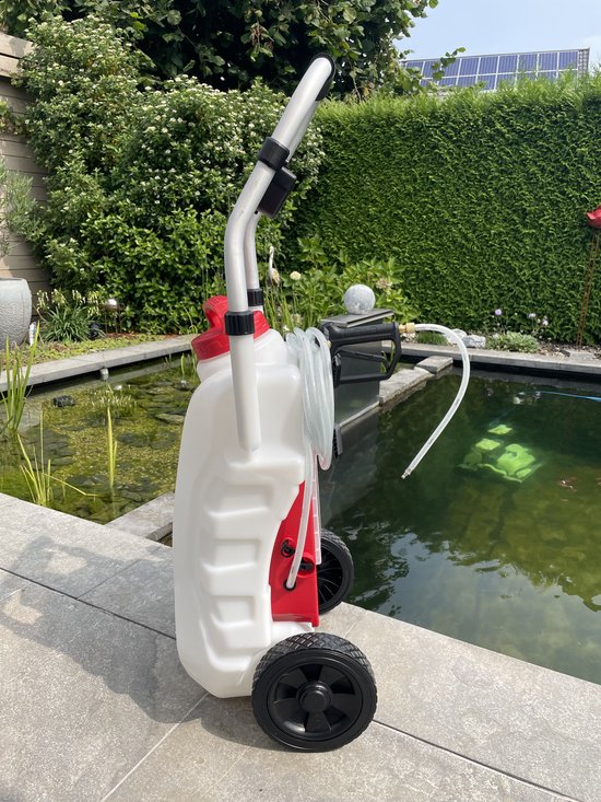 Elektrische spray drukspuit - Zuurbestendig - Schoonmaak - reiniging - softwash - autoreiniging - drukspuit elektrisch - elektrische sprayer - drukspuit met troley - drukspuit accu - drukspuit batterij - drukspuit zuurbestendig - Osmose - drukspuit