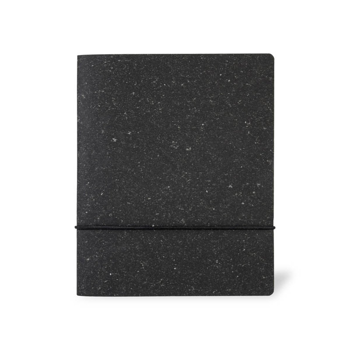 Notitieboek LOOP - Notitieboek A5 - Hervulbaar Notebook - Logboek - Journal - Gelinieerd - Circulair Leer - Zwart | MADE out of