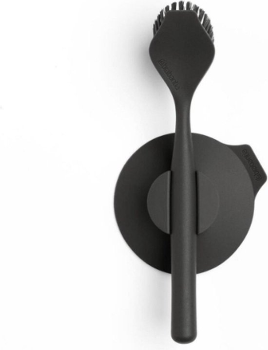 Brabantia SinkSide brosse à vaisselle avec ventouse - Dark Grey