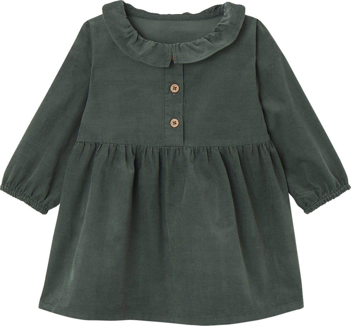 Vertbaudet Corduroy babyjurk met kraagje