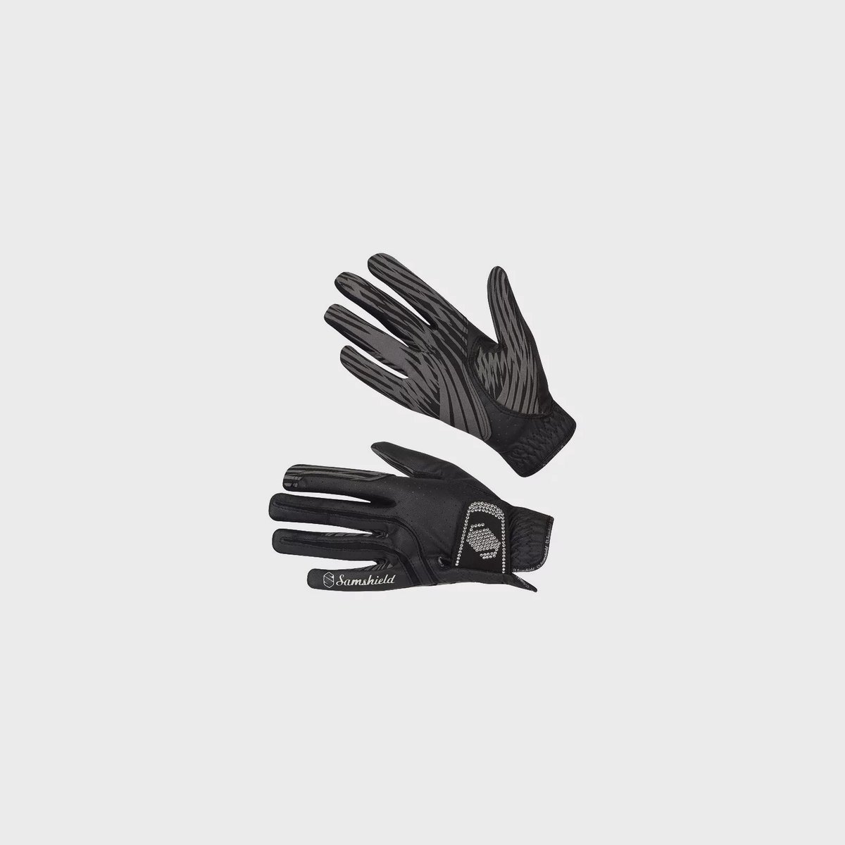 SAMSHIELD HANDSCHOEN V-SKIN SWAROVSKI Wit