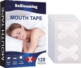 BeBlooming Mondtape 120 Stuks - Anti Snurk - Mondpleisters - Snurktape - Mouth Tape - Mond Tape slaap - Myotape - Neusstrips