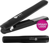 Draadloze haar stijltang - Reis Stijltang - Mini Stijltang - Draagbaar Stijltang - Oplaadbaar - Snel opwarmen - zwart