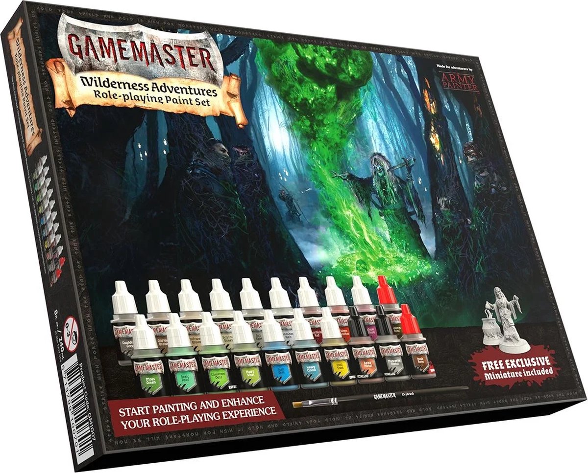 Gamemaster - Wilderness Adventures Paint Set - GM1007
