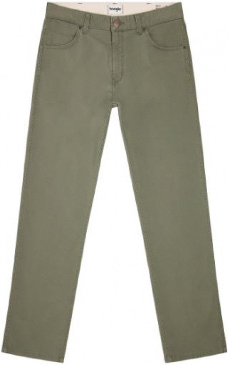 Wrangler - Greensboro 803 - Heren Regular-fit - Dusty Olive