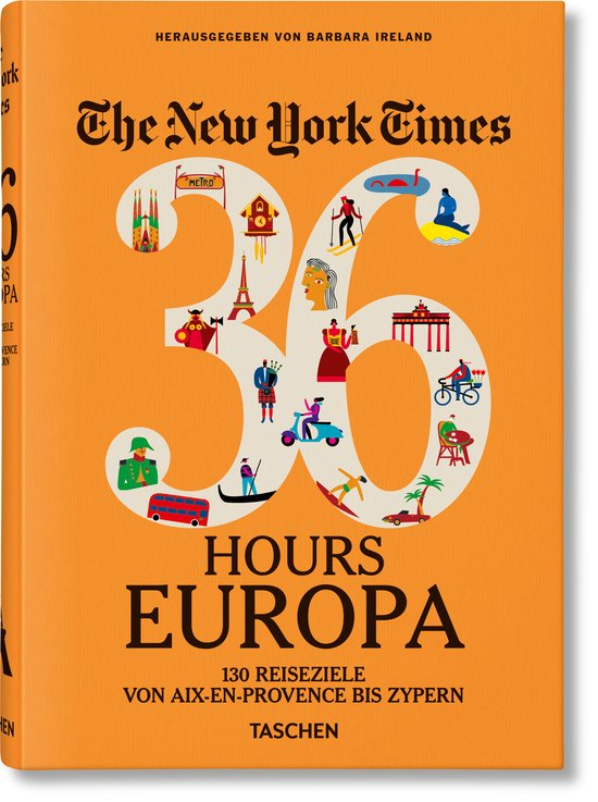 NYT. 36 Hours. Europa, 3. Auflage - cover