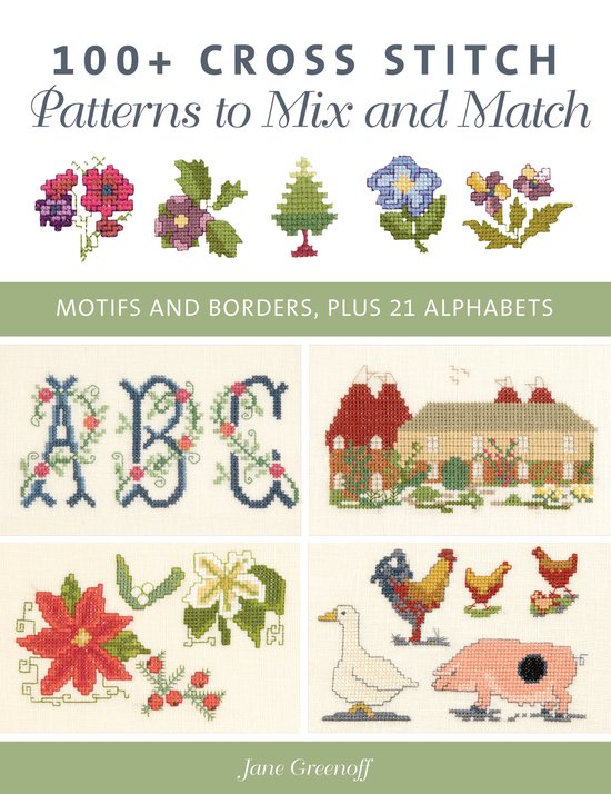 100+ Cross Stitch Patterns to Mix and Match - cover