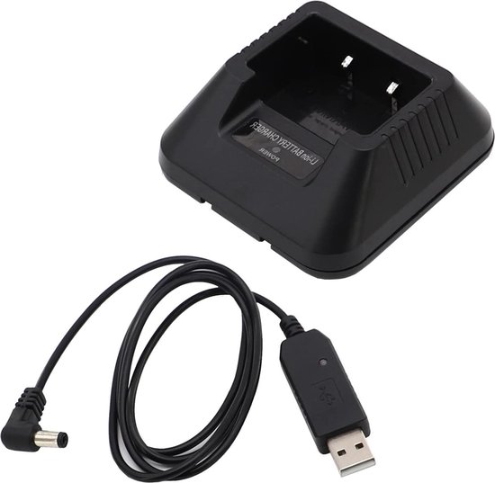vhbw Lader 6-voudig, compatibel met Baofeng UV-5R, UV-5RA draadloze