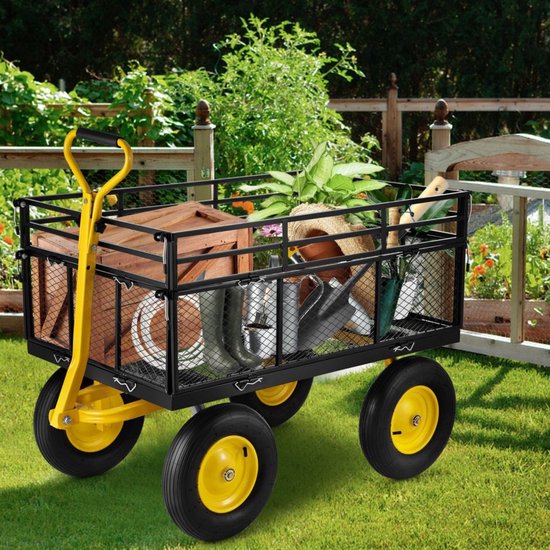 Opvouwbare Tuinwagen - Max 635kg - Transportwagen Voor Apparatuur van TecTake — afbeelding 2