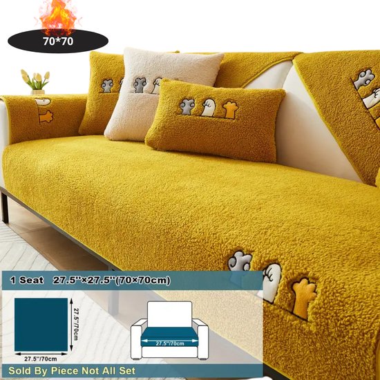 Bankhoezen met hoge stretch Elastische L-vormige bankhoezen Sectionele bankhoezen-Jacquard stof Meubels Bank hoes,1/2/3/4 zitplaatsen-3 zits 4 zits-C
