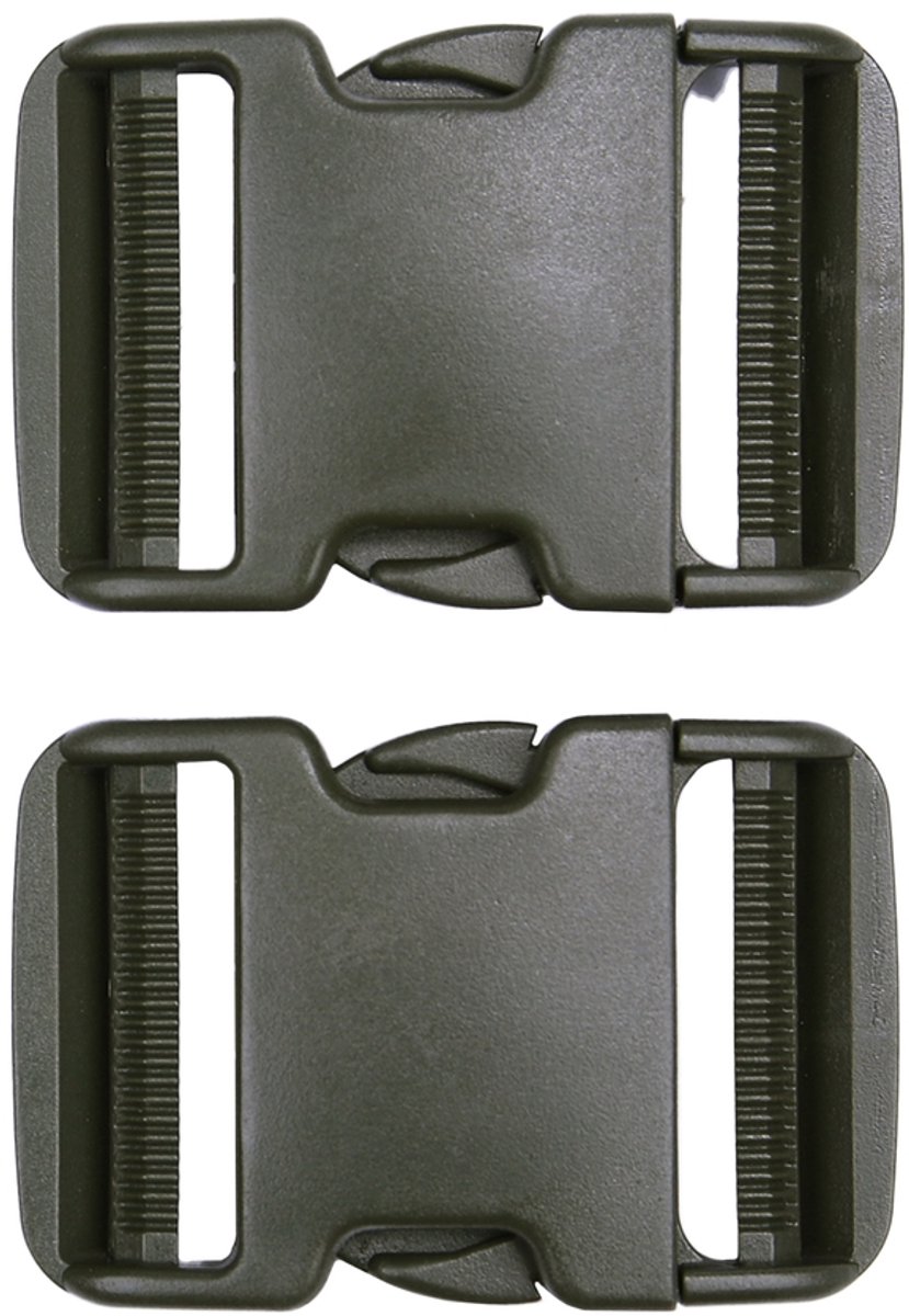 Tactical spare buckle 50mm set 2 st.