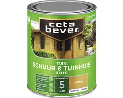 Cetabever - Tuinbeits Schuur & Tuinhuis Transparant - Grenen - 750 ML