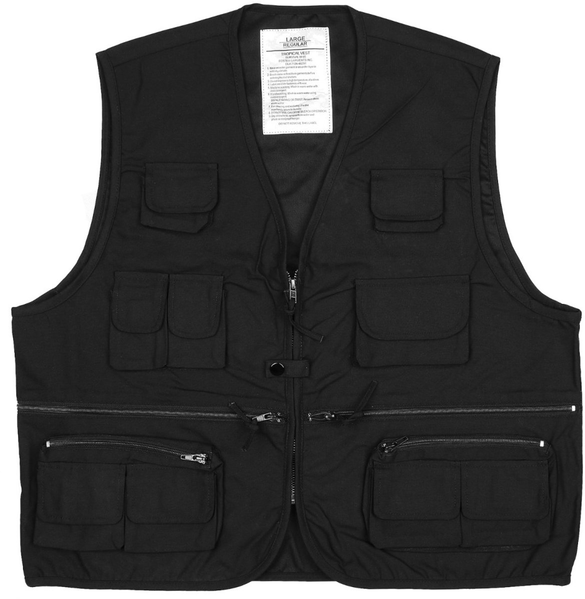 Fostex survival vest bodywarmer Zwart