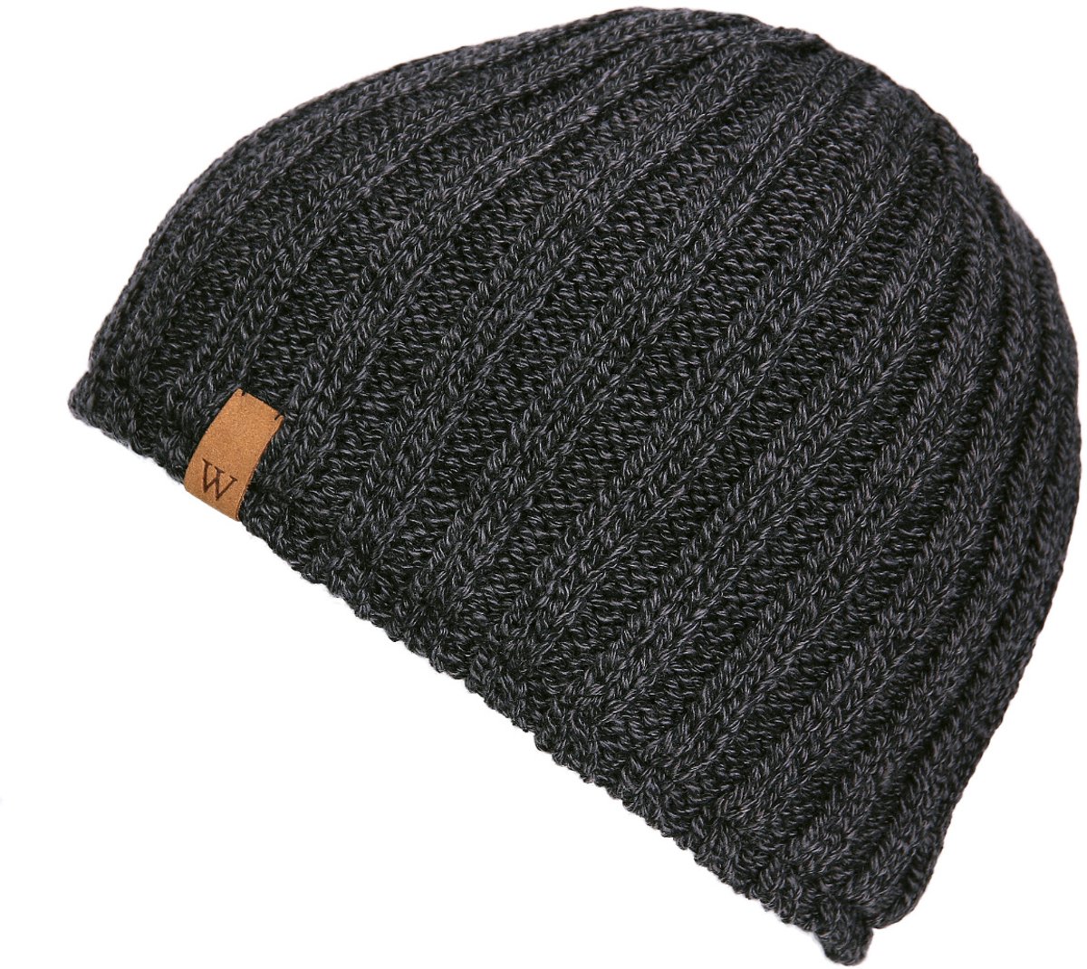 Beanie heavy knit - muts - grijs