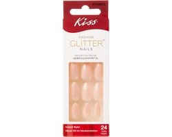 foto van KISS Kunstnagels - Acrylnagels - Waterdicht - Vlekvrij - Geen droogtijd - Fashion Glitter Nails - Missing Out