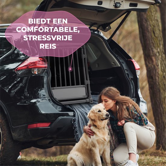 MaxxPet AutoBench voor hond - Transportbench - Hondenbench voor ...