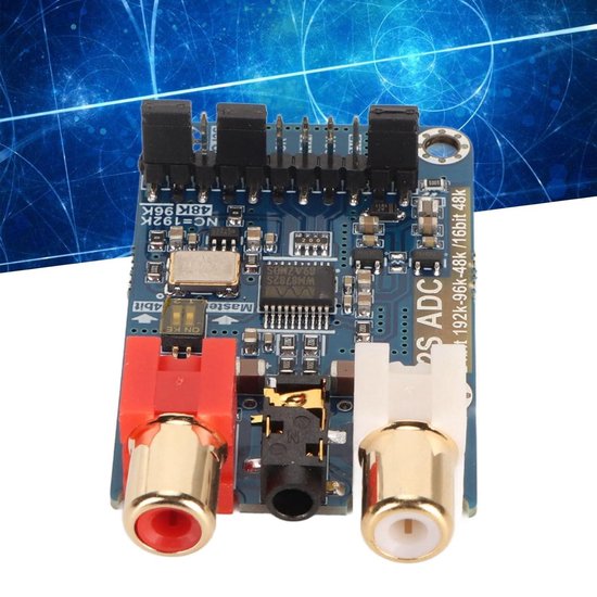 Contetn in I2S ADC Audio Capture Card Module Master Slave Mode ...
