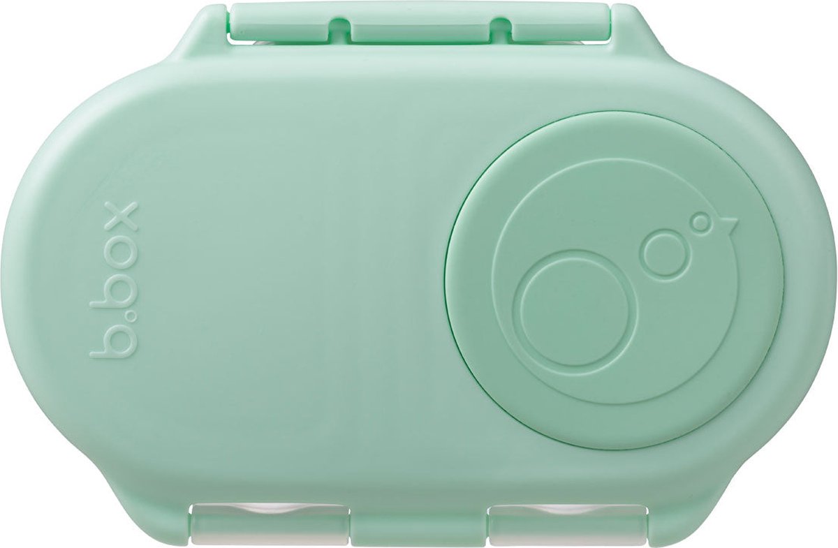b.box Snackbox - Mini bentobox met 2 Lekvrije Vakken - Ideaal voor Peuters, Lunch & Snacks voor Kinderen - Voor een Heel Stuk Fruit - BPA-vrij