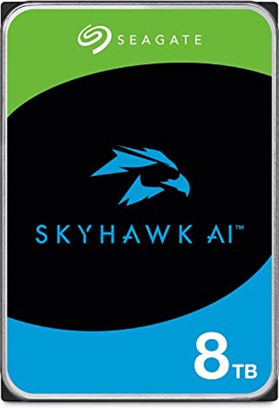 Seagate Skyhawk AI - Interne harde schijf - 8TB - 7200RPM - SATA III van Seagate — afbeelding 4