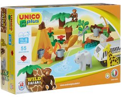 Unico Bouwset Safari 55-delig