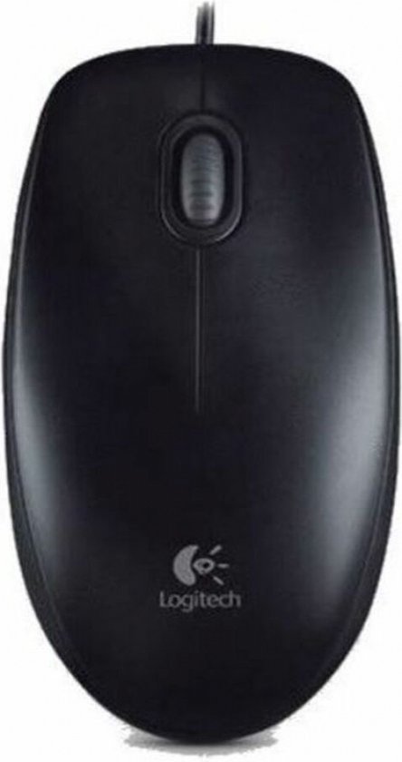 Logitech B100 - Muis - Zwart
