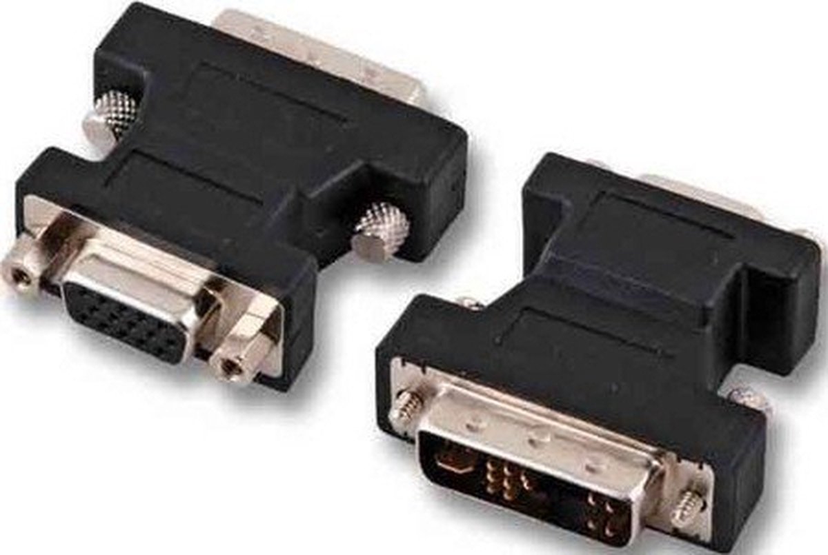 EFB Elektronik EB460V2 adapter DVI-A 24+5 pin VGA Zwart