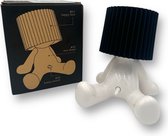 Speelse Tafellamp Wit met Penis als Lichtschakelaar (Zittend Model)