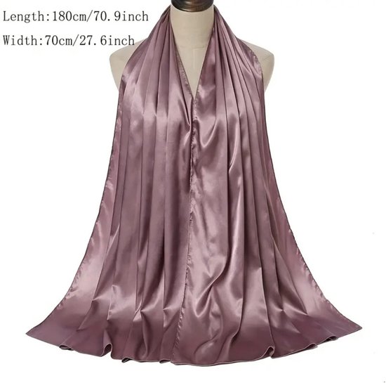 Foulard Nivard - Hijab - Femmes - Abaya - Écharpe - Vêtements islamiques - Vêtements musulmans - Alhamdulillah - Beige