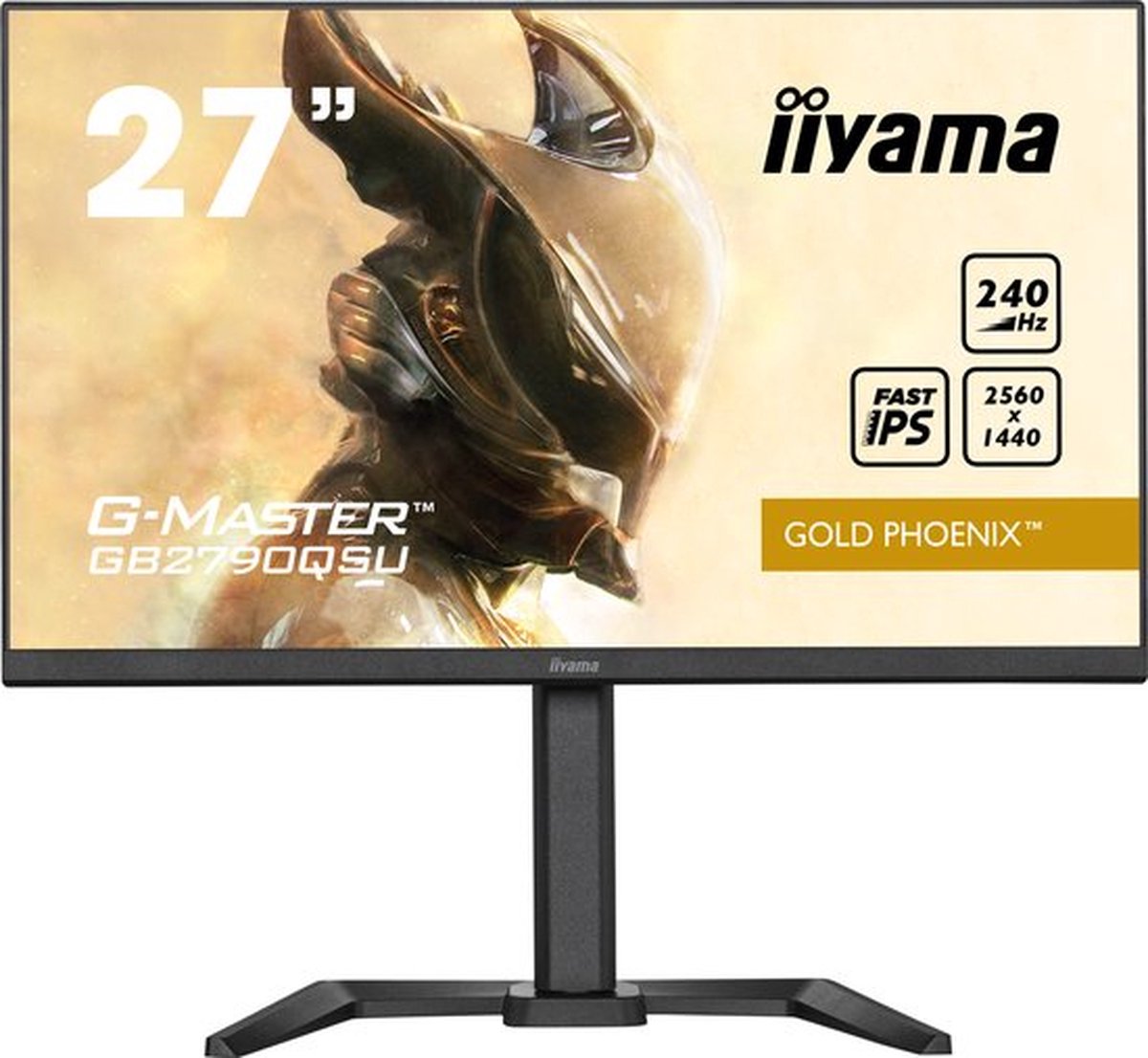 iiyama GB2790QSU-B5 686 cm (27") 2560 x 1440 Pixels Wide Quad HD LCD 1 ms Zwart