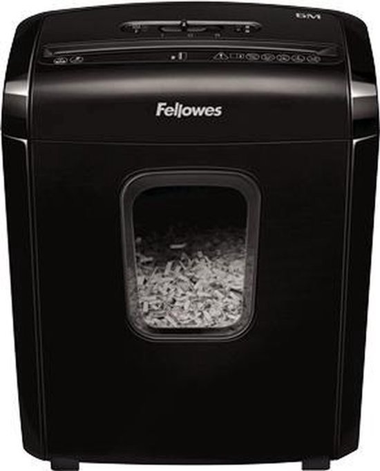 Fellowes 6M - Papierversnipperaar - P4 mini-cut snippers - 6 vel