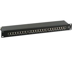 EFB Elektronik 37666SW.1M 24 ports Network patch panel CAT 6A 1 U