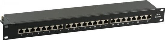 Panneau de brassage EFB Elektronik 37666SW.1M 1U