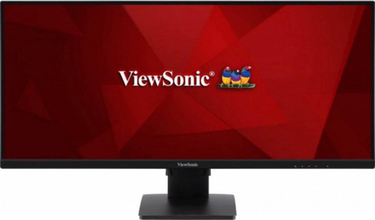 Viewsonic VA3456-MHDJ LED-monitor Energielabel F (A - G) 86.4 cm (34 inch) 3440 x 1440 Pixel 21:9 4 ms Hoofdtelefoonaansluiting IPS LCD