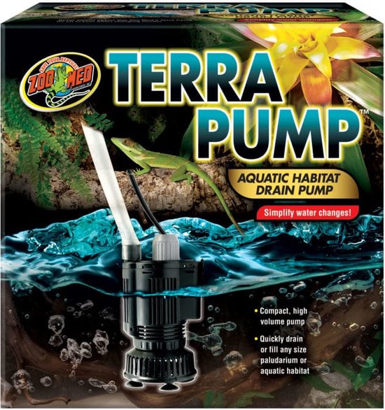 Zoo Med Terra Pump - Dompelpomp Aquarium / Paludarium