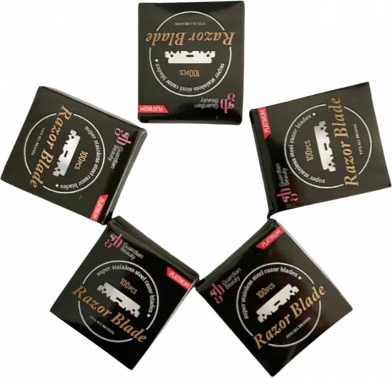 RASOIR MAÏS PLATINIUM DEMI MANQUE GB COIFFEUR ET BARBIER PROFESSIONNEL ET POUR TOUS TYPES DE TITULAIRES