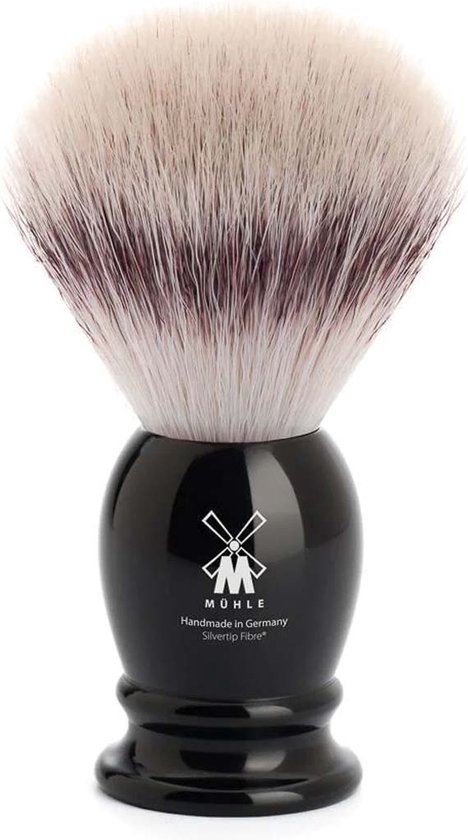 Muhle Silvertip Fibre Shaving Brush – Classic – Black (M)