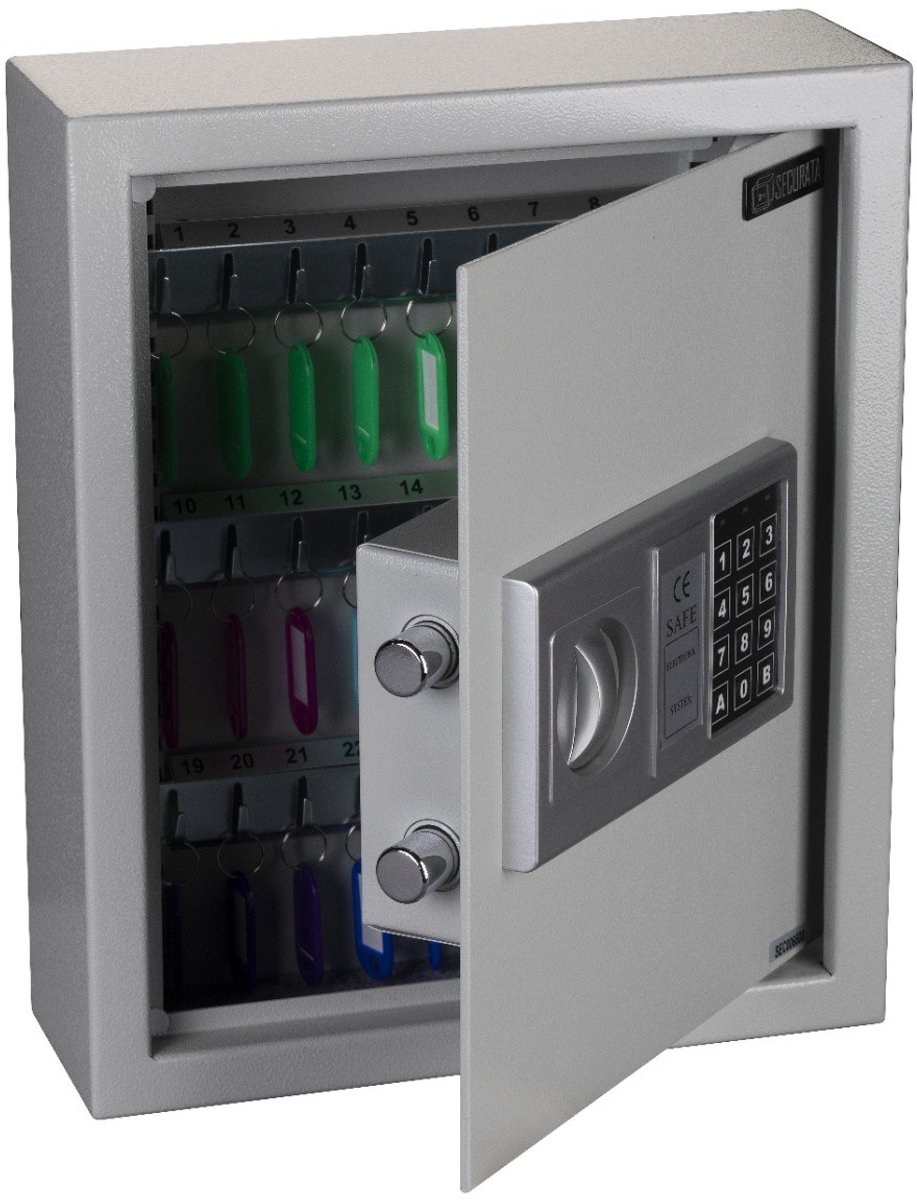 Elektronische sleutelkluis 27 sleutels - 30x10x36cm - Inclusief set noodsleutels