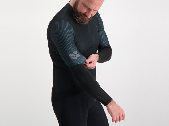 BBB Cycling ComfortArms Armstukken Wielrennen - 5-15 Cº - Thermo Stof & Anti Slip Siliconen Gripper - Armwarmers Fiets - Maat M - Arm Sleeves - BBW-92 van BBB Cycling — afbeelding 5