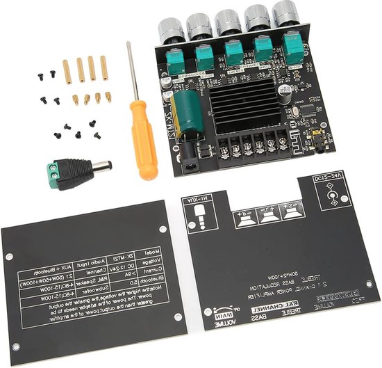 NÖRDIC SGM-173 Digitale audio versterker - Bluetooth 5.0 - USB, AUX