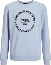 Pull Garçons JACK&JONES JUNIOR JJSIMON SWEAT CREW NECK JNR - Chambray Blue