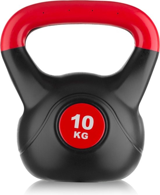 Body & Mind® Kettlebell Ball halter plastic 2-20 kg - Trainingsgewicht halter voor krachttraining - Professionele fitness swing halter (6Kg