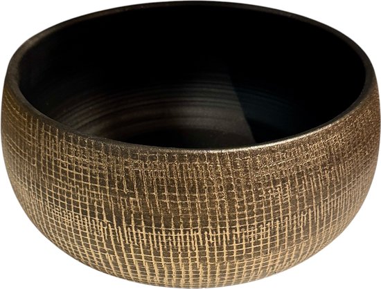 Seta Fiori - Bronze doré - bol pour arbre à fleurs artificielles