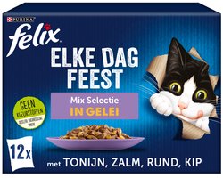 Felix Elke Dag Feest Mix Selectie in Gelei 12 x 85 gr