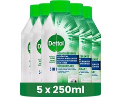 Dettol Machinereiniger 250ML - 5 Stuks - Voordeelverpakking