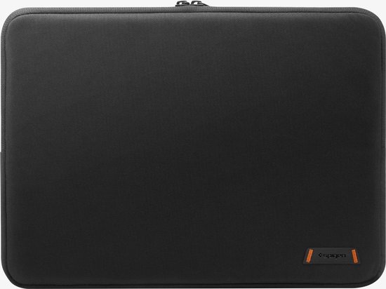 Spigen Valentinus Beschermhoes voor laptop 13 inch, 13,3 inch, 14 inch, waterdicht, PU-leer, voor computer, compatibel met MacBook Pro, Dell, Acer, ASUS, HP, Lenovo - grijs